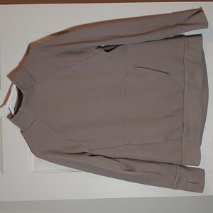 Fabletics Pullover Gray/Beige Like New Size M